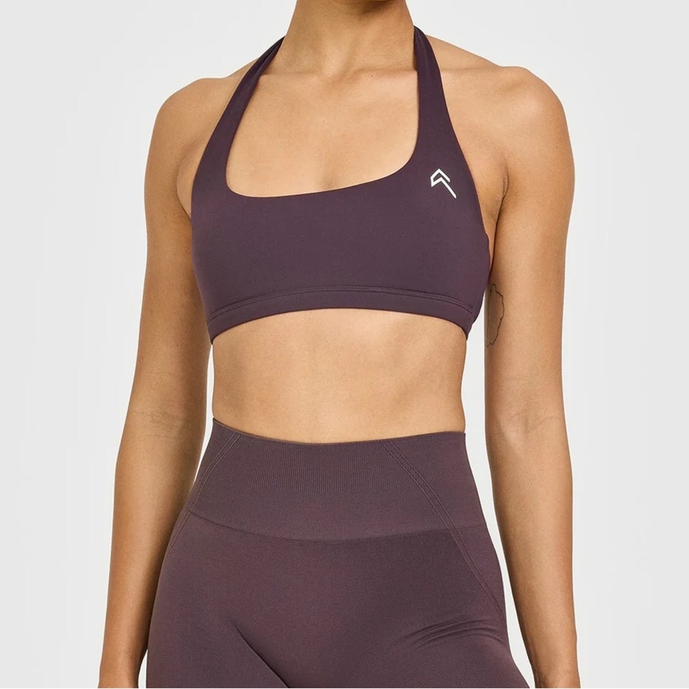 Oner active EASYLIFT™ HALTER BRALETTE WITH WHITE LOGO - Picture 1 of 5